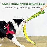 CAROZEN Hundespielzeug Intelligenz, Interaktives Hundespielzeug für Welpen Hunde, Quietschendes Hundespielzeug Kleine Hunde zum Stressabbau, Hunde Spielzeug für Nahrungssuche Instinkttraining - 5