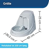 PetSafe – Drinkwell Platinum Wasserbrunnen für Hunde und Katzen, 5 l, Wasserspender für Haustiere, einstellbarer Durchfluss, hält Gerüche und Bakterien zurück – Leicht zu reinigen - 7