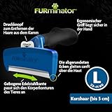 FURminator deShedding-Tool Hund Größe L Kurzhaar – Hundebürste für große Hunde zur Entfernung der Unterwolle – Verbessertes Design - 4