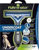 FURminator deShedding-Tool Hund Größe L Kurzhaar – Hundebürste für große Hunde zur Entfernung der Unterwolle – Verbessertes Design - 9