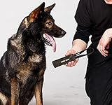 Dingo Gear Beißwurst Hundespielzeug Handarbeit genarbtem Leder für Training K9 IGP IPO Obiedence Hundetraining Ausbildung S00234 - 6