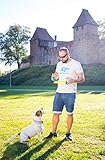 Bull Fit Beisswurst für Hunde, 30 cm, mit Zwei Schlaufen – Sehr Robustes Hundespielzeug zum K9 Training, Tauziehen und Zerrspiele mit Hund – Aus hochwertigem Feuerwehrschlauch handgefertigt - 8