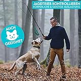 HUND IST KÖNIG® Reizangel Hunde – Profi Reizangel für Hunde für ultimativen Spielspaß & körperliche Auslastung – Hochwertige Reizangel Hund inkl. 2 Tauen + Ersatzseil + eBook – robust & leicht - 5