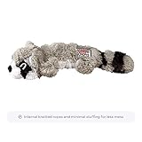 KONG – Scrunch Knots Raccoon – Innere Geknotete Seile und Minimale Füllung für Weniger Unordnung – Für Mittelgroße/Große Hunde - 2