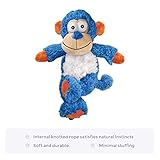 KONG – Cross Knots Monkey – Innere Geknotete Seile und Minimale Füllung für Weniger Unordnung – Für Kleine/Mittelgroße Hunde - 2