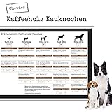 Chewies Kaffeeholz Kaustab für Hunde – Kauknochen Hunde-Spielzeug – 100 % natürliches Hundezubehör risikoarm & langlebig – Größe L: Für Hunde ab 20 kg Körpergewicht - 4