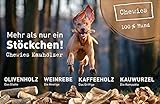 Chewies Kaffeeholz Kaustab für Hunde – Kauknochen Hunde-Spielzeug – 100 % natürliches Hundezubehör risikoarm & langlebig – Größe L: Für Hunde ab 20 kg Körpergewicht - 6