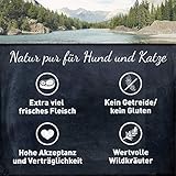 Wildes Land – Nr. 3 Pferd – 12 kg – mit Kartoffeln und Wildkräutern – Glutenfrei & Hypoallergen – Trockenfutter für Hunde – Hundefutter mit hohem Fleischanteil Hohe Verträglichkeit - 7