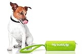 big buddy Canvas Futterdummy, Futterbeutel für Hunde, Apportierdummy zur Hundeerziehung (1x, Grün) - 6