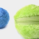 Eayoly Magic Roller Ball Für Hunde – Interaktives Hundespielzeug Pädagogisches Bewegliches Spielzeug Mit 4 Stoffbezug, Haustier Elektrischer Spielzeugball Für Welpen, Katzen Und Hunde - 7