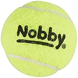 Nobby Tennisball mit Squeaker S 5,0 cm; 3er Netz - 3